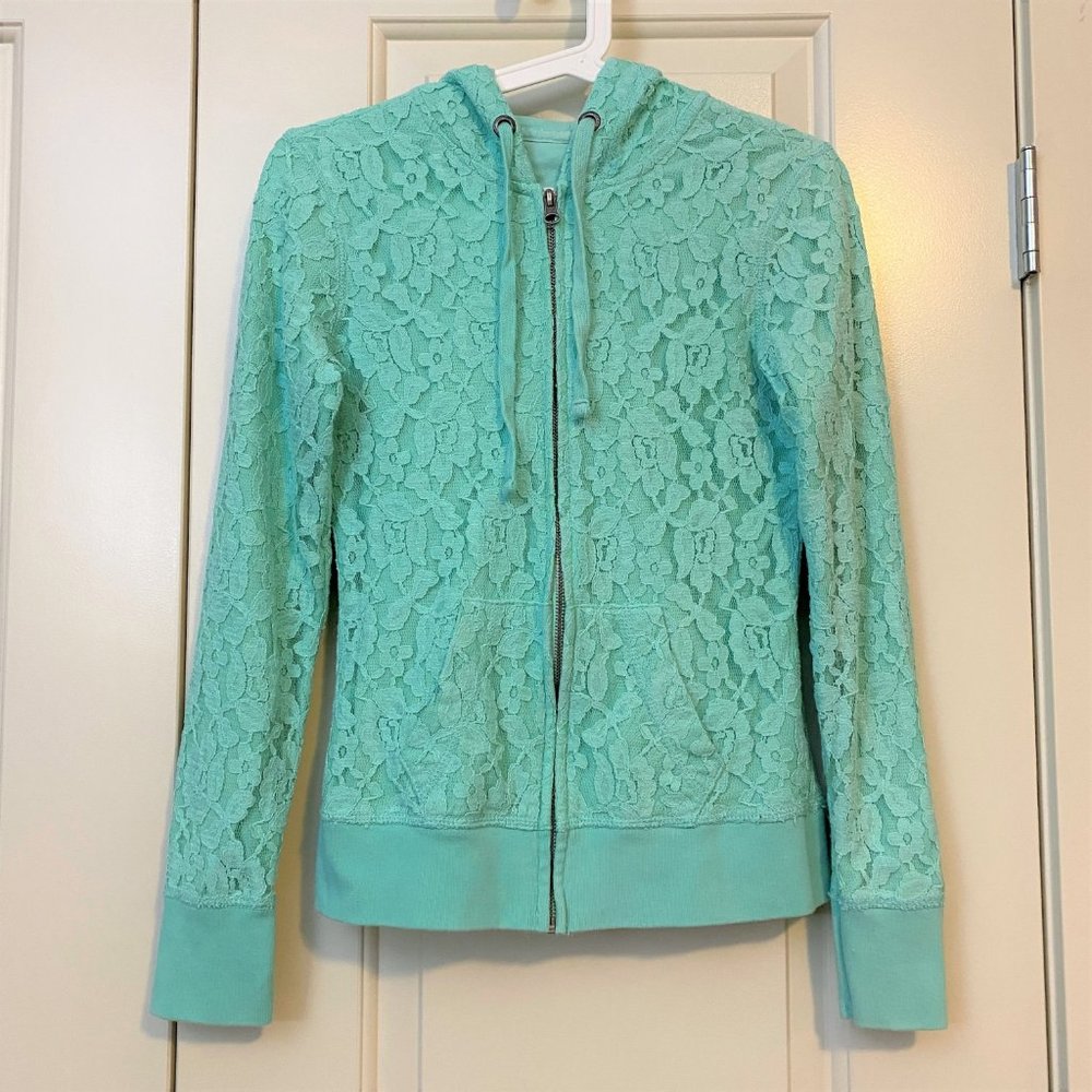 LIKE NEW Aeropostale hoodie - Mint green